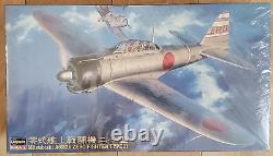 Hasegawa Mitsubishi A6M2b Zero Fighter Type 21 148 Model Kit NEW Sealed READ