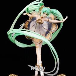 Hatsune Miku 5th anniversary dress hand model anime character music box seat