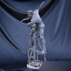Hawkeye Unpainted Resin Model Kits Unassembled 3D Printed 1/6 Scale 43cm