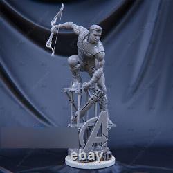 Hawkeye Unpainted Resin Model Kits Unassembled 3D Printed 1/6 Scale 43cm
