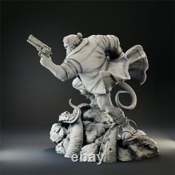 Hellboy 3D Printing Unassembled Unpainted Resin Model Kits Garage Kits