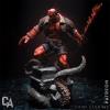 Hellboy Unassembled Unpainted 3D Printing Resin Model Kits Garage Kits