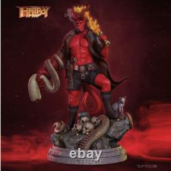 Hellboy Unassembled Unpainted 3D Printing Resin Model Kits Garage Kits
