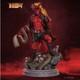 Hellboy Unassembled Unpainted 3D Printing Resin Model Kits Garage Kits