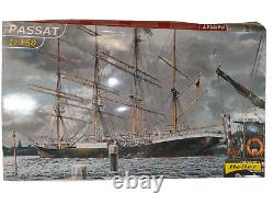Heller 1/150 Passat Four-Mast Sailboat Model Kit with Box BRIGHT #80888