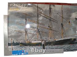 Heller 1/150 Passat Four-Mast Sailboat Model Kit with Box BRIGHT #80888
