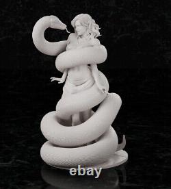 Hermione Granger & Snake 3D Print Figure Model Kits Unpainted Unassembled GK