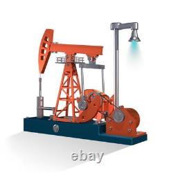 High Simulation Assembled Metal TECHING Electric Oil Pumping Unit Model Kit