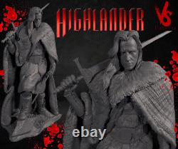 Highlander Unpainted Unassembled 3D printed Resin Model Kit GK2