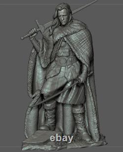 Highlander Unpainted Unassembled 3D printed Resin Model Kit GK2