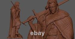 Highlander Unpainted Unassembled 3D printed Resin Model Kit GK2