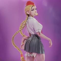 Highschool Cammy 3D Printing Unassembled Unpainted Resin Model Kits Garage Kits