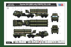 HobbyBoss 1/35 RUSSIAN BAZ-64022 With5P85TE2 TEL S-400 Plastic Model