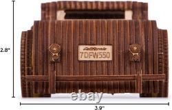 Hot Rod Wooden Model Car Kit DIY Retro Puzzle Rides Up to 32 Feet