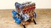 How To Build Car Engine Assembly Kit Full Metal 4 Cylinder