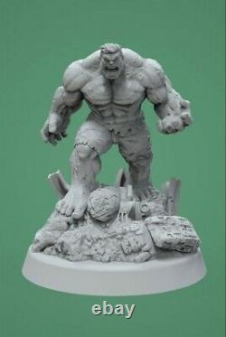Hulk 1/6 Action Figure Statue Unpainted 3D Print Unassembled Garage Model Kit