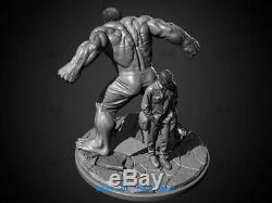 Hulk Resin Model Kits Unpainted 3D Printing Figure Unassembled 30cm