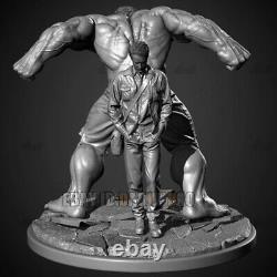 Hulk Unpainted 1/6 Resin 3D Print Model Figure Unassembled GK H45cm/17.7inch