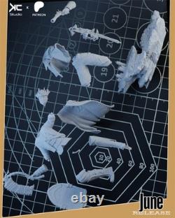 Hunter Bloodborne 3D Printing Unassembled Unpainted Resin Garage Kits Model Kits