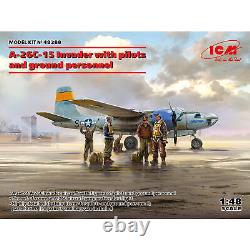 ICM48288 Scale1/48 A-26C-15 American Invader with pilots and ground personnel