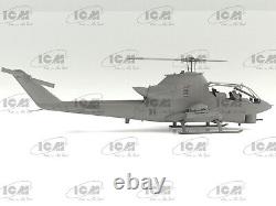 ICM 32061 AH-1G Cobra, US Attack Helicopter (late production) plastic kit 1/32