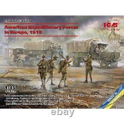 ICM DS3518 Plastic model Scale 135 American Expeditionary Forces in Europe 1918