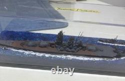 IJN Yamato Super Battleship With Destroyer Escort IJN Sakura 1/700 Scale Model