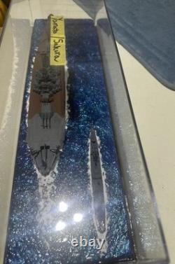 IJN Yamato Super Battleship With Destroyer Escort IJN Sakura 1/700 Scale Model