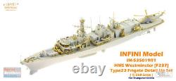 INFIM535019R1 1350 Infini Model Type 23 Frigate HMS Westminster F237 Detail Up