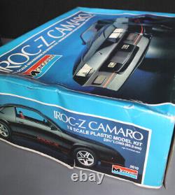 IROC-Z Camaro 18 Scale Plastic Model Kit Monogram 1985 VTG Sealed Parts