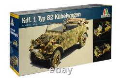 ITALERI 7405 19 Kdf. 1 Typ 82 Kübelwagen Plastic Model Kit