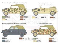 ITALERI 7405 19 Kdf. 1 Typ 82 Kübelwagen Plastic Model Kit