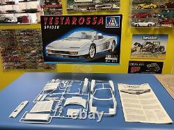 ITALERI TESTAROSSA. SPIDER 116 SCALE PRE-OWNED No. 613