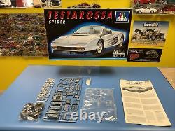 ITALERI TESTAROSSA. SPIDER 116 SCALE PRE-OWNED No. 613