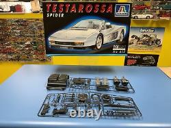 ITALERI TESTAROSSA. SPIDER 116 SCALE PRE-OWNED No. 613