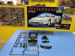 ITALERI TESTAROSSA. SPIDER 116 SCALE PRE-OWNED No. 613