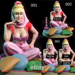 Jeannie Girl 1/8 1/6 1/4 1/3 Model Kit Unpainted Unassembled 3D Printing 4 Ver