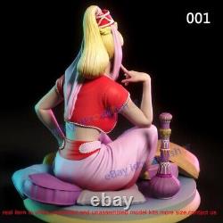 Jeannie Girl 1/8 1/6 1/4 1/3 Model Kit Unpainted Unassembled 3D Printing 4 Ver