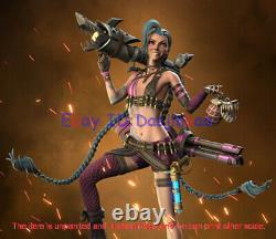 Jinx 1/8 Figure 3D Print Model Kit Unpainted Unassembled GK 31CM