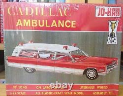 Jo-Han 125 Cadillac Ambulance Kit No. GC 500-200, Sealed