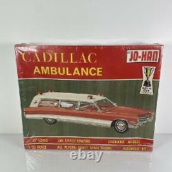 Jo-Han Cadillac Ambulance 1/25 Scale SEALED Plastic Model Car Kit HTF Hobby Dad