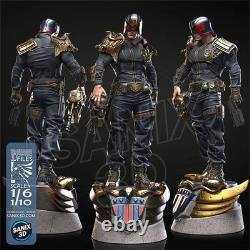 Judge Dredd 3D Printing Unassembled Unpainted Resin Garage Kits Model Kits