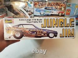 Jungle Jim Vega Funny Car 1/16 scale unassembled kit#0730 sealed/NIB