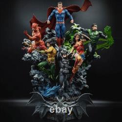 Justice League 3D Printing Unassembled Unpainted Model Resin Garage Kits H13CM