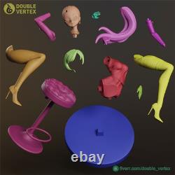 Katalizah Lumiere 3D Printing Unassembled Unpainted Model Kits Resin Garage Kits