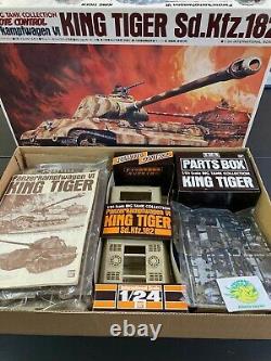 King Tiger Sd Kfz 182 Bandai German Heavy Tank 6 Remote Control Model kit 1/24