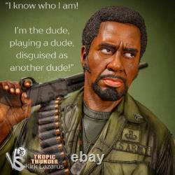 Kirk Lazarus Unpainted Unassembled 3D printed Resin Model Kit GK2