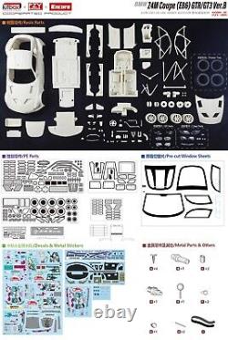 Kitbox+PZY+Encore 124 Scale 2009 Glad Hatsune Miku BMW Z4 Full Detail Model Kit
