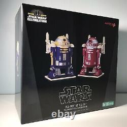 Kotobukiya ArtFX+ STAR WARS 2019 Celebration R2-R9 & R2-B1 Model Set 1/10 Scale