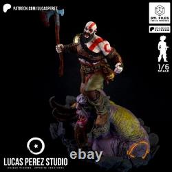 Kratos 3D Printing Unassembled Unpainted Model Kits Resin Garage Kits